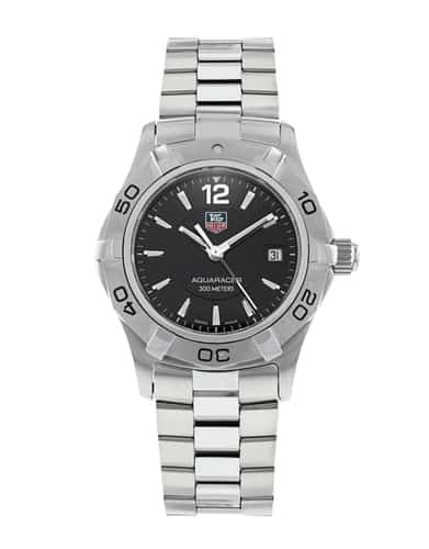 Tag Heuer Aquaracer Black Baton Dial Bracelet Strap